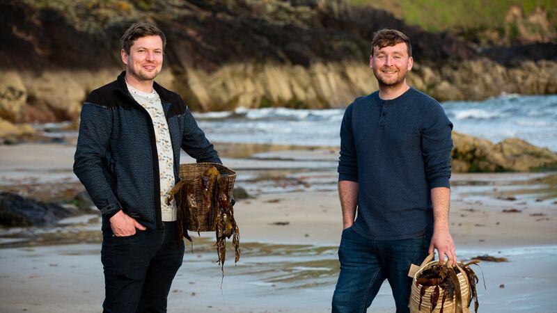 Forage at the Cliff House Hotel  with Ian Doyle, executive chef, and Adam Kavanagh, head chef of the House Restaurant. Photograph: Anita Murphy