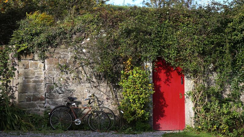 The entrance to the garden at Donaguile House in Castlecomer, Co Kilkenny. Photograph: Laura Hutton/The Irish Times