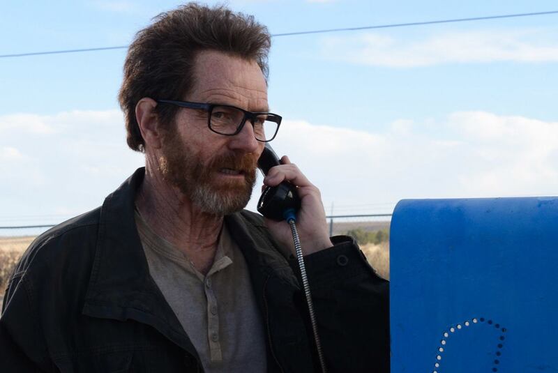 El Camino: Bryan Cranston as Walter White in the Breaking Bad finale. Photograph: Ursula Coyote/AMC/Netflix