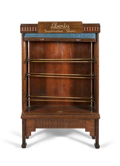 Lot 398, a Liberty shoe display case €400-€600