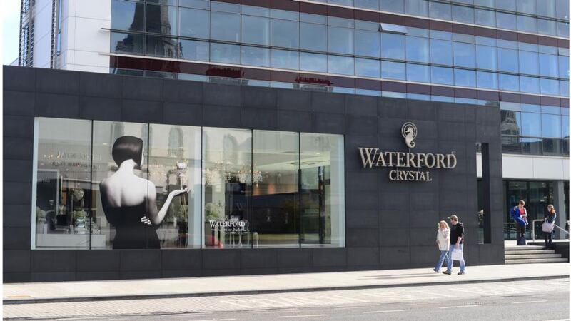 Waterford Crystal building.  Photograph: Bryan O’Brien