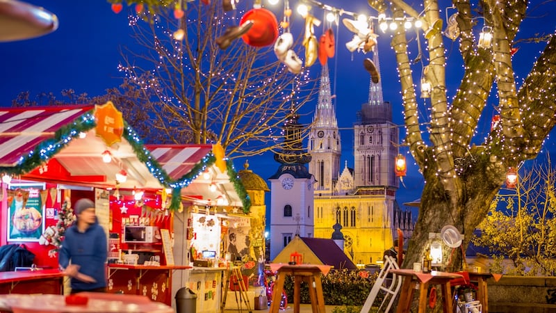 Zagreb is Often voted the best Christmas market destination. Photograph: Julien Duval