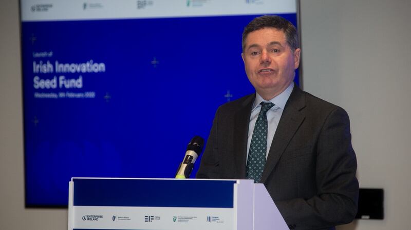 Minister for Finance Paschal Donohoe denies the cost-of-living measures are a ‘mini-budget’ and plays down fears they will stoke inflation. Photograph: Gareth Chaney/Collins