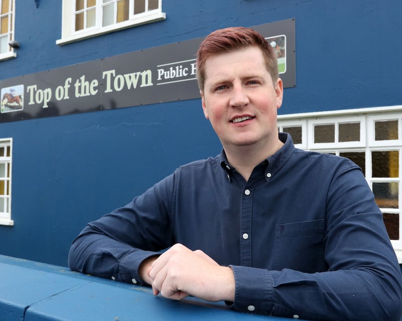 Josh Sheahan, owner of Top of the Town pub in Askeaton. Photograph: Brendan Gleeson