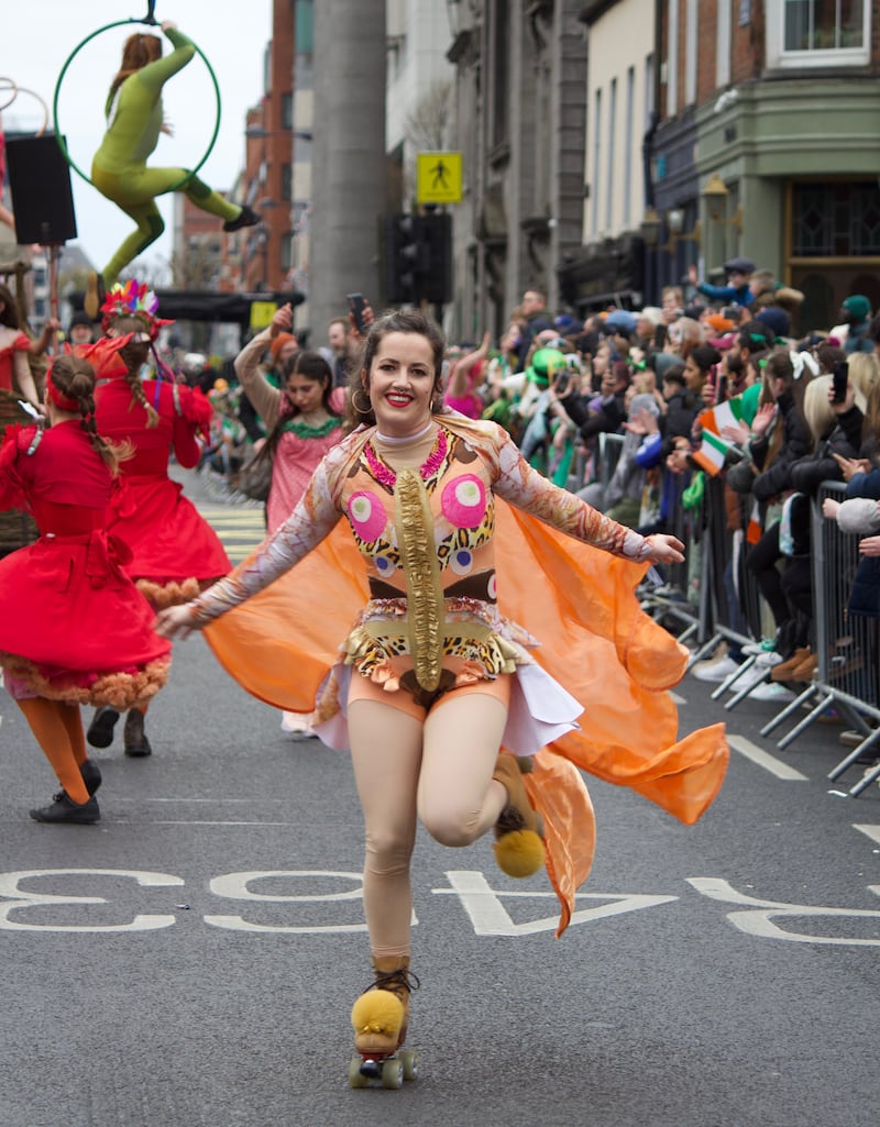 17/03/2025. St Patrick's Day parade, Limerick. Photograph: David Raleigh