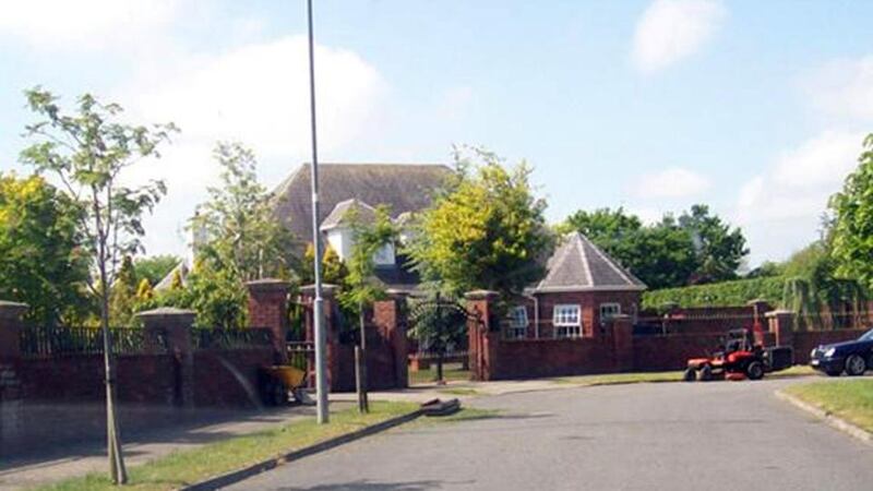 Undated handout photo issued by British police of the Straffan home belonging to Philip Baron. Photograph:  SOCA/PA Wire