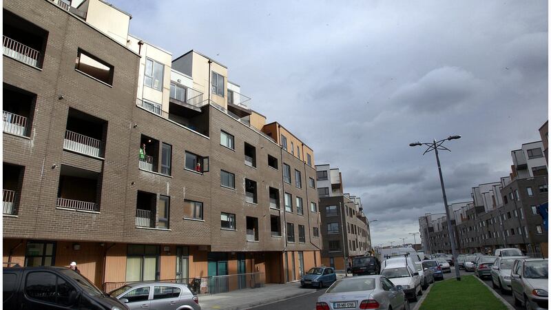 Priory Hall complex in Dublin. Photograph: Alan Betson