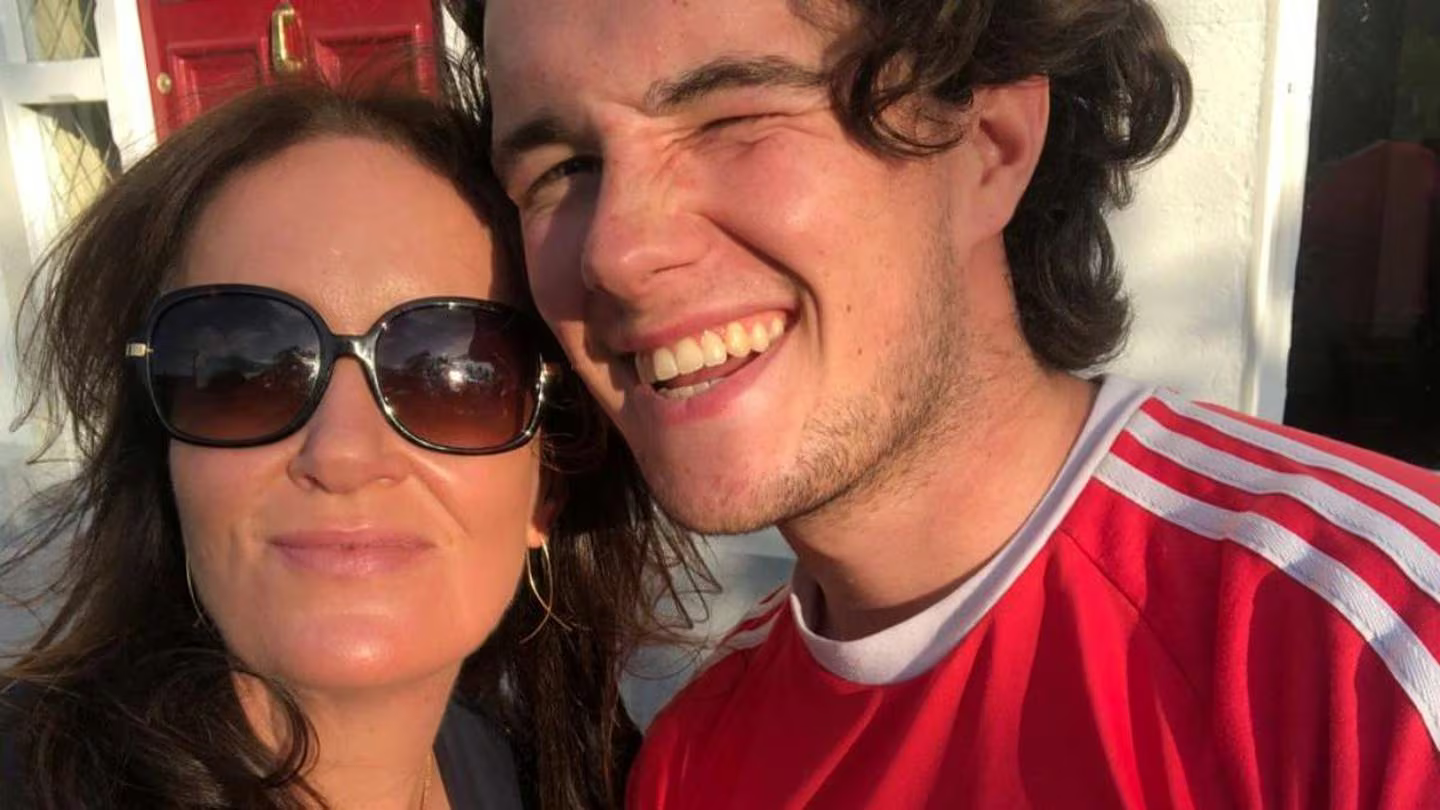 Ciara Kelly and her eldest son