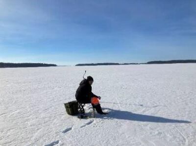 Eamonn in South Karelia. Photograph: Eamonn Cronnolly