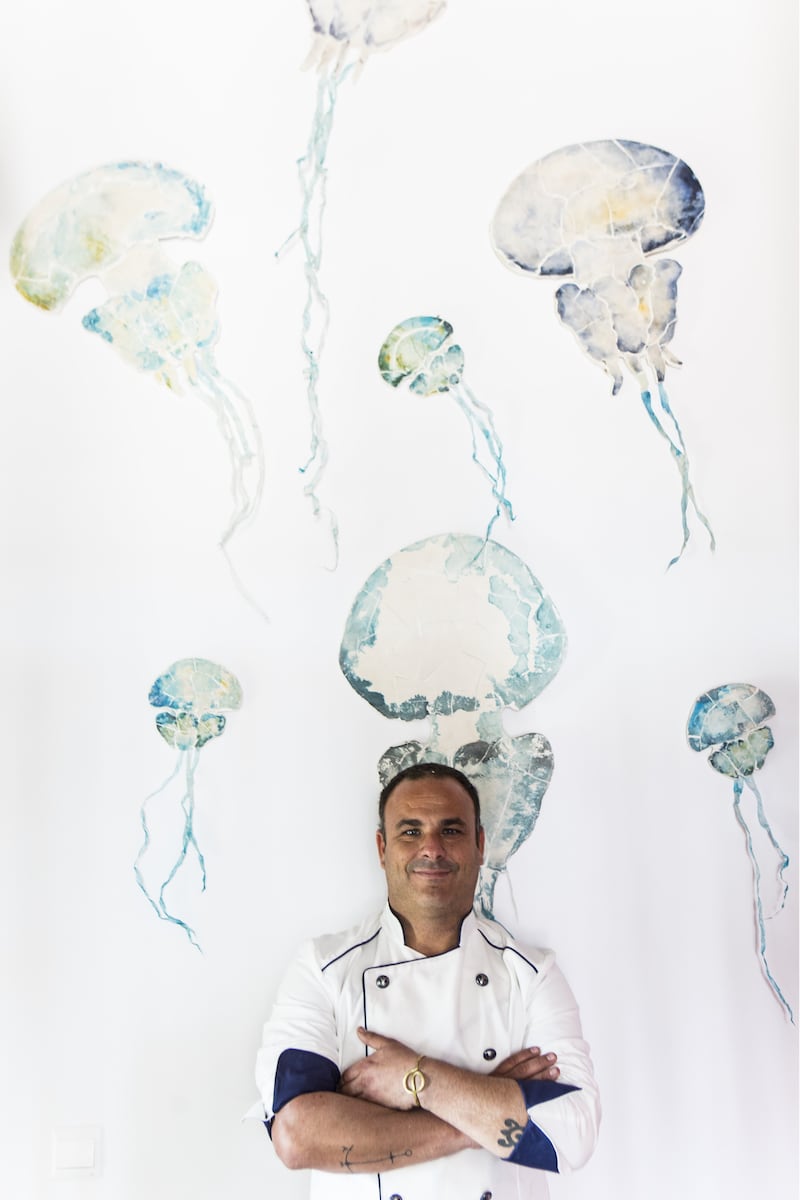 Chef Ángel León in Aponiente, Andalusia’s first three-star Michelin restaurant