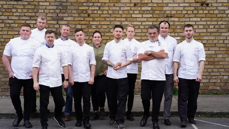 The Euro-Toques young chef 2018 finalists and judges.