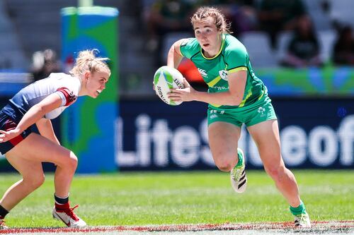 Eve Higgins comfortable in the spotlight as Ireland’s centre of attention 