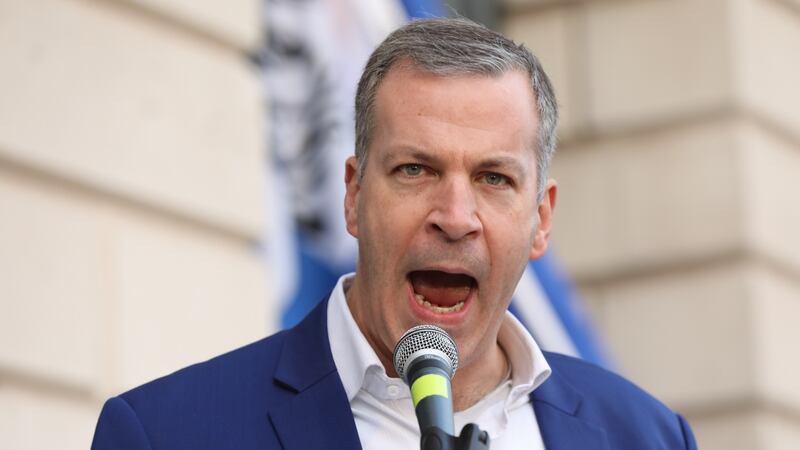 Hermann Kelly, president of the Irish Freedom Party, is outspoken in his opposition to immigration but his party has little electoral support so far. Photograph: Conor Ó Mearáin/Collins