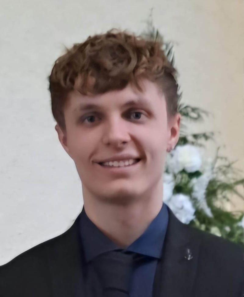  Kacper Dudek, 20, who died after a tree fell on his car during Storm Eowyn early on Friday in Co Donegal. This photograph was issued by the Garda with the family's permission. 