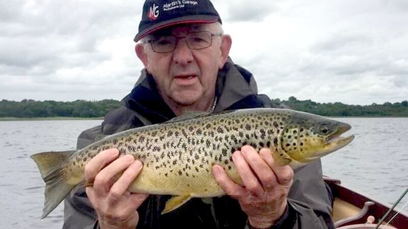 Fish of the Week for Oliver McCormack with his 6lb trout on Lough Sheelin