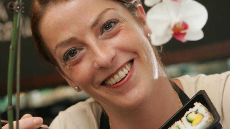 Audrey Gargan, owner of Japanese restaurants Sushi King. Photograph: Matt Kavanagh