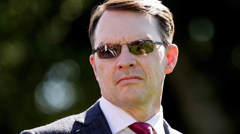 Aidan O’Brien runs Empress Josephine in the Grade One  First Lady Stakes at Keeneland in America on Saturday night. Photograph: Laszlo Geczo/Inpho