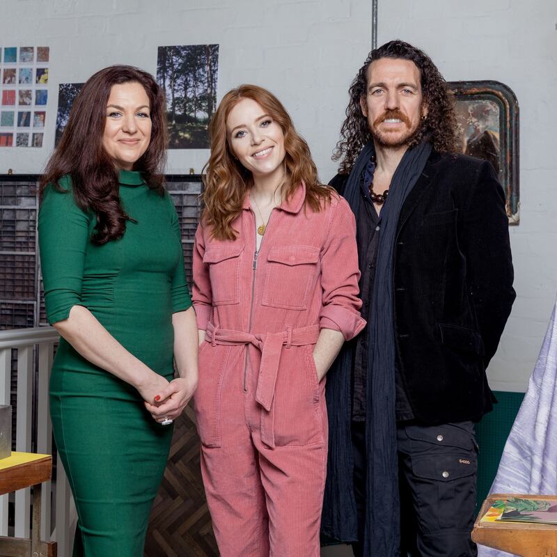 Your Home Made Perfect: Angela Scanlon with Laura Jane Clark and Robert Jamison on the BBC show