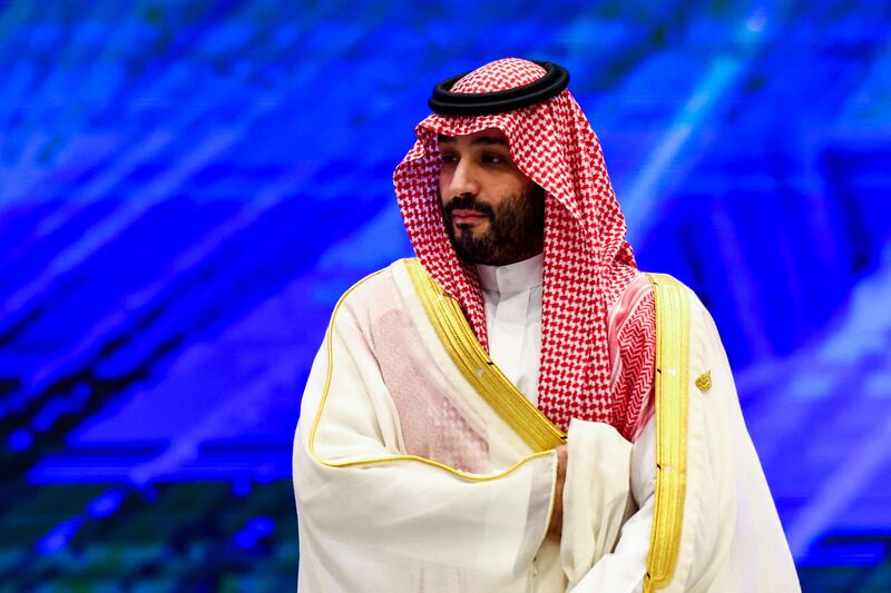 Saudi crown prince Mohammed bin Salman personally petitioned then UK prime minister Boris Johnson about Newcastle United’s sale. Photograph: Getty Images