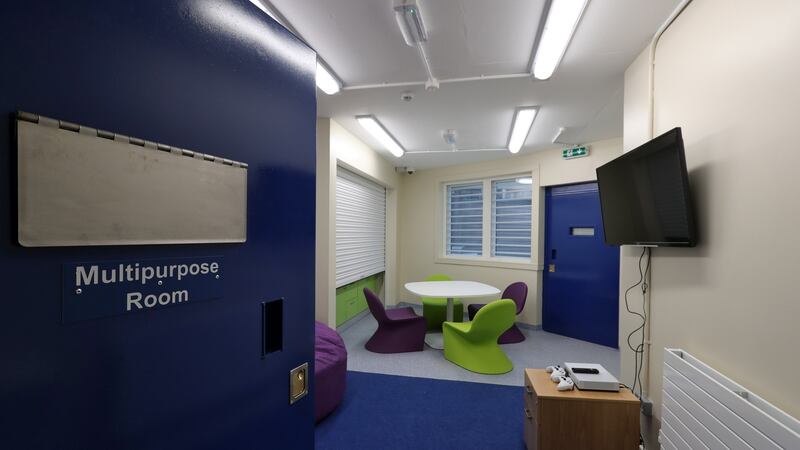 The multipurpose room  in the  National Violence Reduction Unit in the Midlands Prison, Portlaoise Photograph: Colin Keegan/Collins