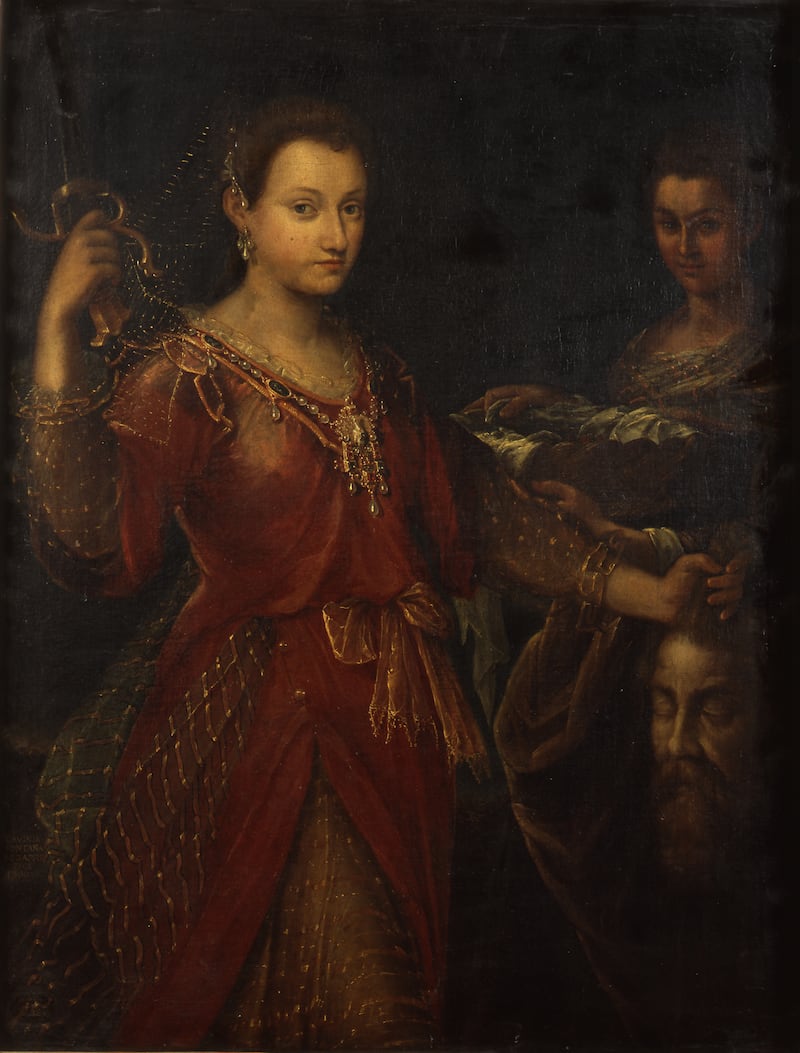  Judith with the Head of Holofernes, will be exhibited at the  Lavinia Fontana; Trailblazer, Rule Breaker show