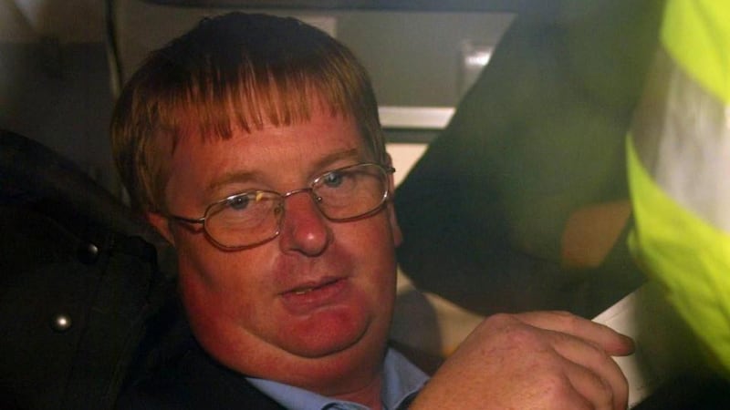 Willie Frazer, from Markethill, Co Armagh, is charged with encouraging offences through an address to union flag demonstrators in January. Photograph: Andrew Parsons/PA