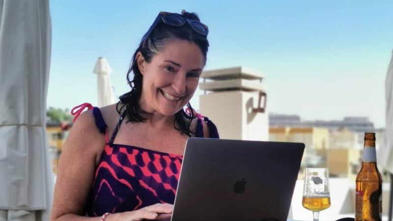 Mary Rose Lyons working from home in Tenerife: ‘I would do it again in a heartbeat’