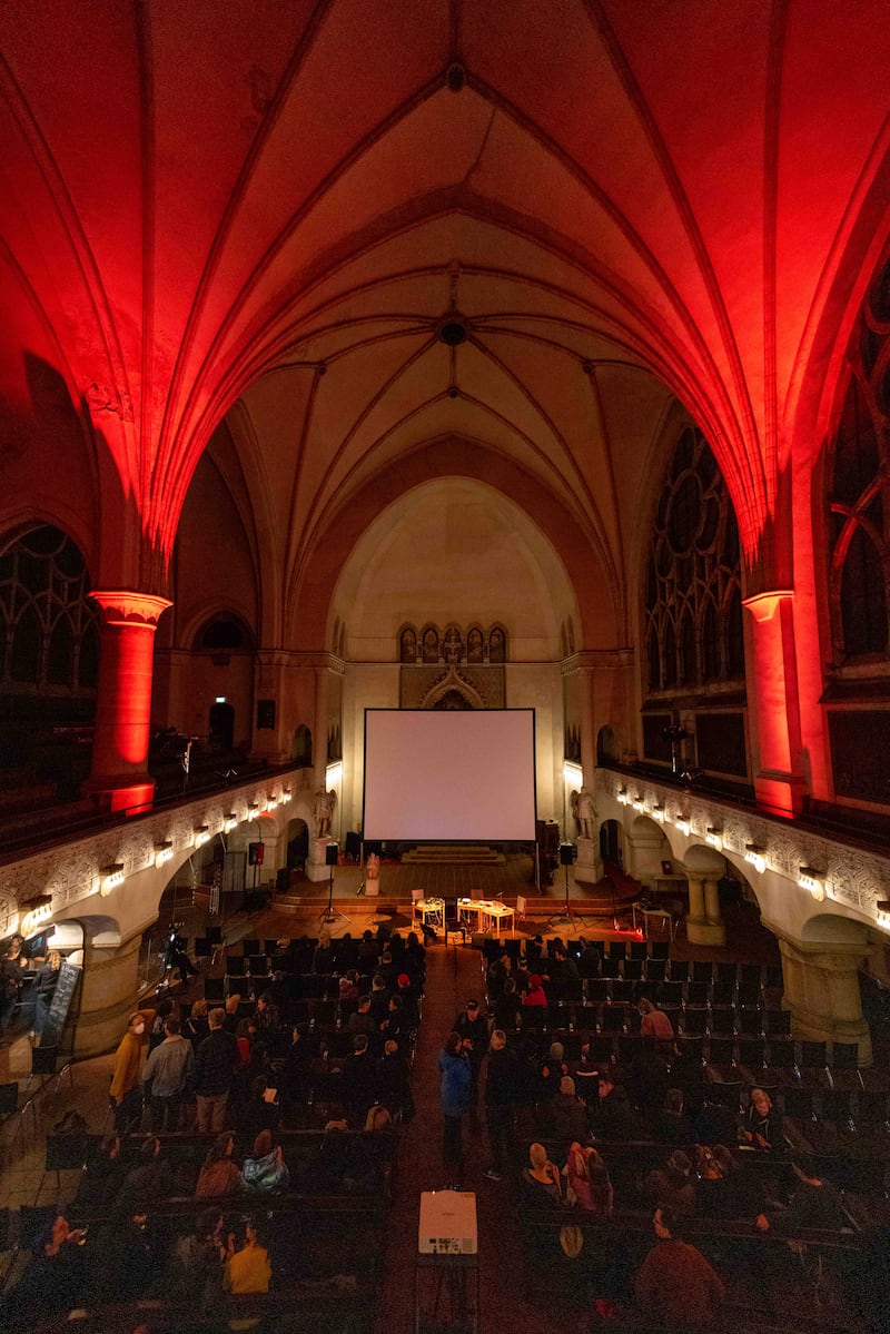 Nosferatu in Berlin’s Zwingli church. Photograph: Ciarán Fahey/Irish Embassy Berlin