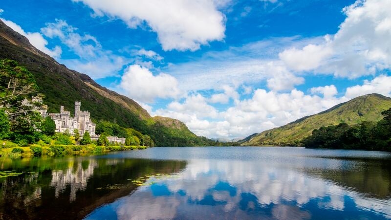 En Plein Air at Kylemore Abbey: while the focus is on landscape art, the course has also been designed to create a holistic cultural, educational and immersive experience. Photograph: Getty Images