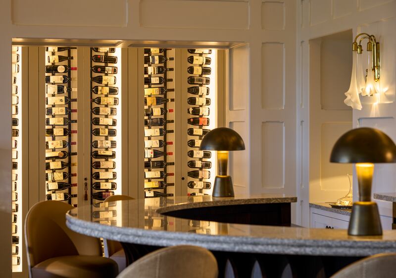 The Park Hotel's wine cellar