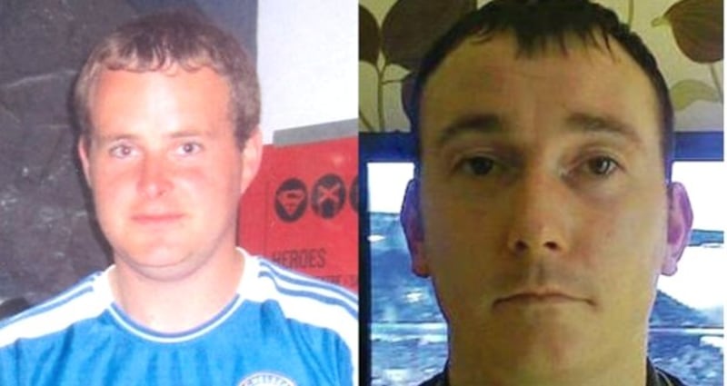 The bodies of Eoin O’Connor (32) and Anthony Keegan (33) were discovered in May 2014