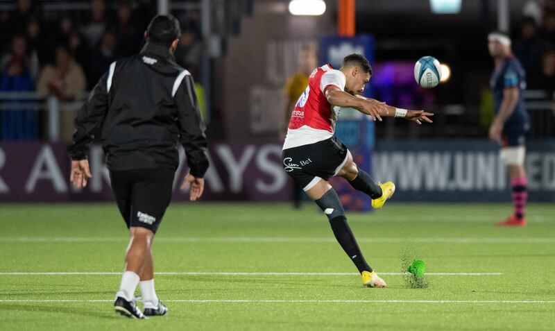 Beware of the boot: Lions' Jordan Hendrikse could prove to be particularly dangerous against Connacht. Photograph: Photo by Mark Scates/SNS Group via Getty Images