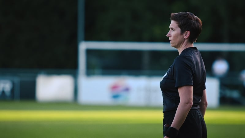 More Than a Whistle: soccer referee Michelle O'Neill. Photograph: RTÉ