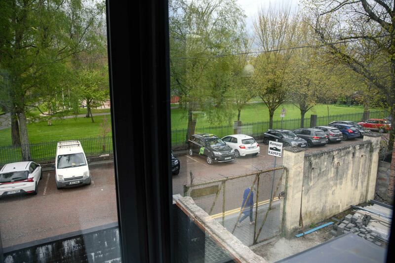 The view from the renovated property on Mardyke Walk. Photograph: Daragh Mc Sweeney/Provision