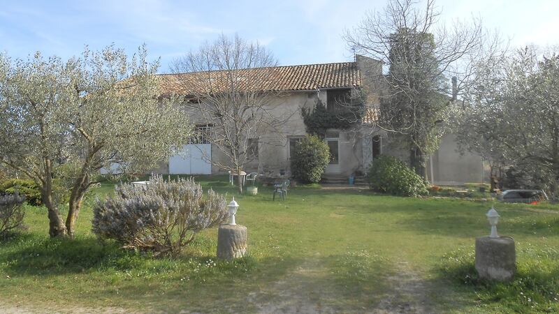 The farmhouse owned by Virginie’s parents