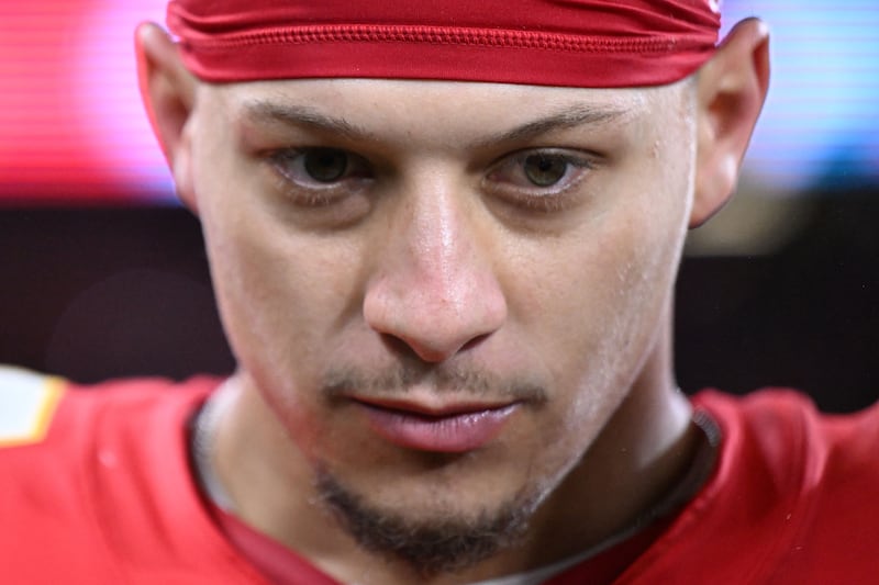 Patrick Mahomes has shown he can take a ho-hum offense and drag it within striking distance of the promised land. Photograph: Kirill Kudryavtsev/AFP