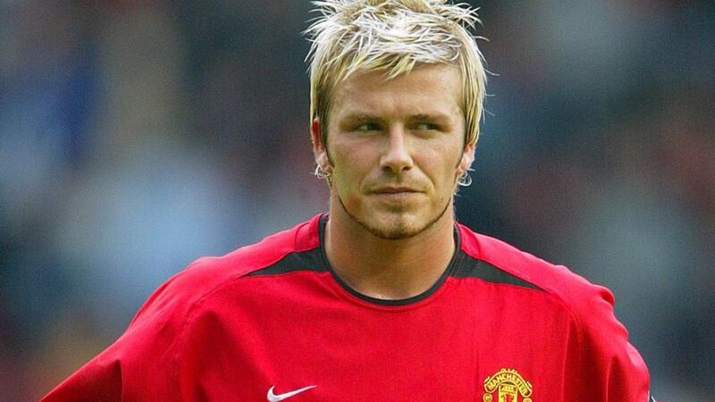 David Beckham in his Manchester United pomp. Photograph: Ian Hodgson/Reuters