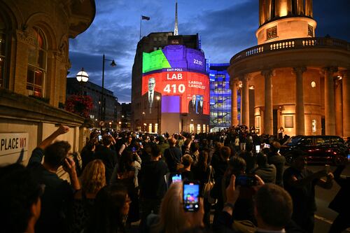 Keir Starmer set to be British prime minister amid landslide victory for Labour in UK election