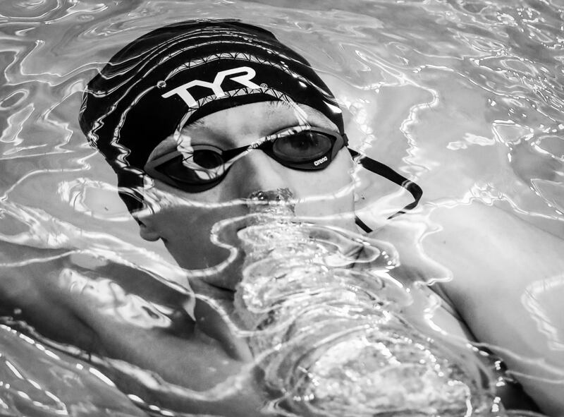 2018 Para Swimming Allianz European Championships, National Aquatic Centre, Dublin 15/8/2018UK’s Jacob Leach during a warm up sessionMandatory Credit ©INPHO/Oisin Keniry