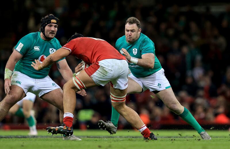 Dave Kilcoyne received little warning of his last minute involvement vs Wales. Photograph: Dan Sheridan/Inpho