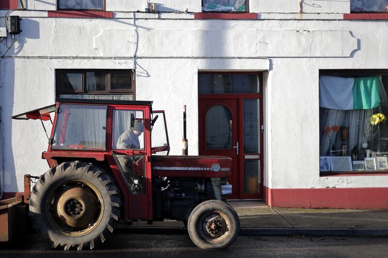 Dunmore in northeast Galway: it was without power for eight days. Photograph: Chris Maddaloni