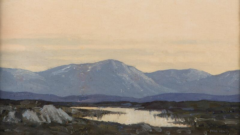 Lot 43, Paul Henry, A Bog in Wicklow