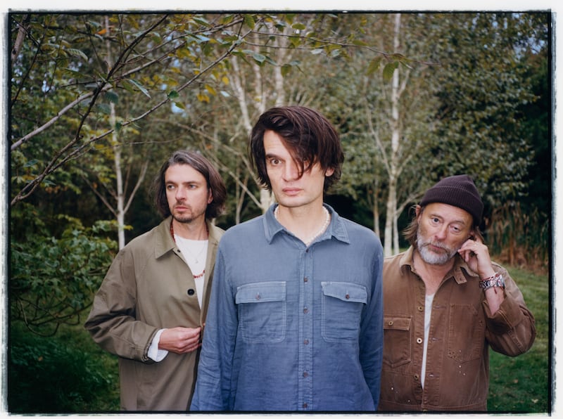 The Smile: Tom Skinner, Jonny Greenwood and Thom Yorke