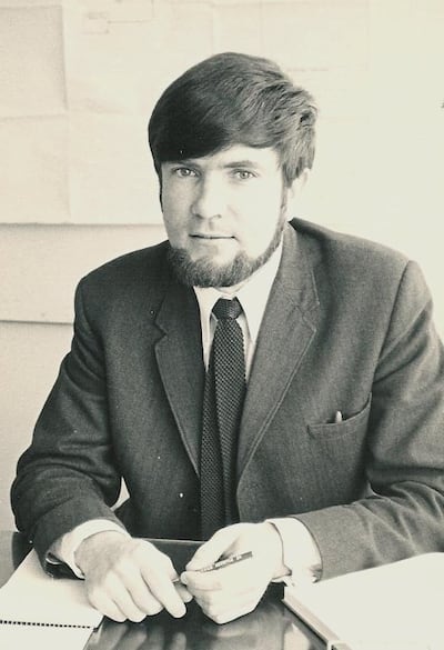 Gerry McQuillan in 1973 aged 25