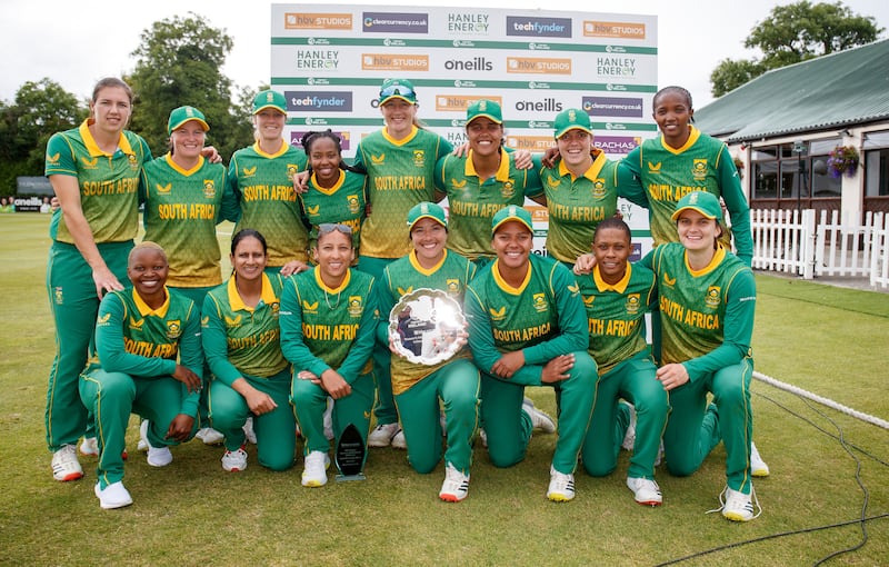 South Africa won the ODI series 3-0. Photograph: Oisín Keniry