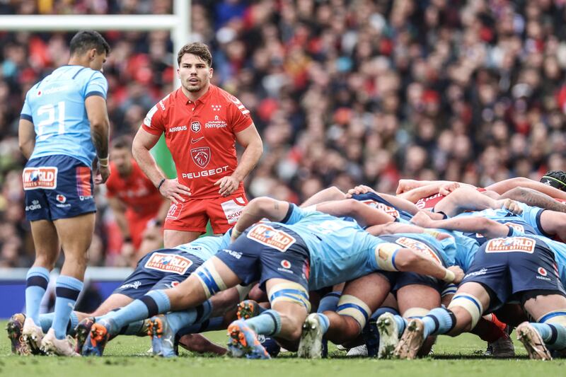 Toulouse scrumhalf Antoine Dupont has lost just one game he has started this season, France's Six Nations loss to Ireland in Dublin. Photograph: Charly Triballeau/AFP via Getty Images)