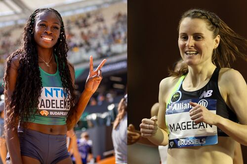 Ciara Mageean and Rhasidat Adeleke joint winners of 2023 Athlete of the Year