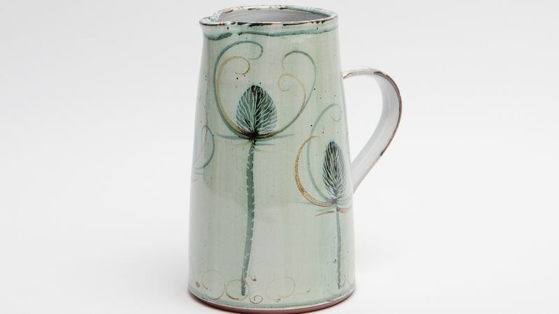 Kilkenny-based potterMark Campden’s Large Teasel Jug (€98, irishdesignshop.com)