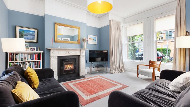 Front room with bay window