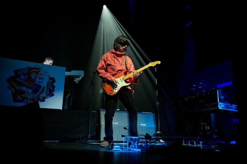 John Squire performing in Dublin. Photograph: Tom Honan